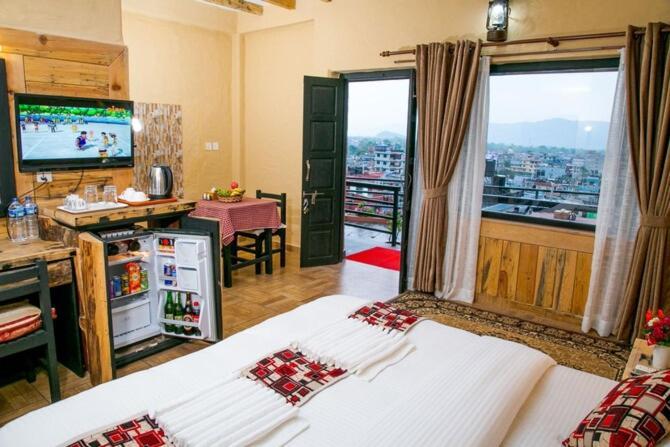 Hotel Tourist Residency Pokhara Dış mekan fotoğraf